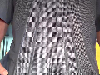 Just a guy at work with a little something special underneath