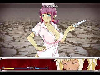 Uncensored hentai with monster girls and big boobs featuring rimming and backside action