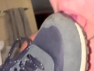 Licking Toilet Till Orgasm