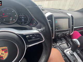 Merry Ferry Masturbation In The Car