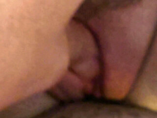 Milfy Squirts While Riding the D