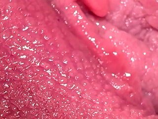 My Fat Pussy Being Stretched Closeup