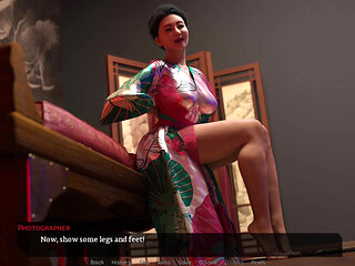 A Chinese Stepmother - Stepdaughter with Buffy Nipples Photoseries for FutaMag Magazine