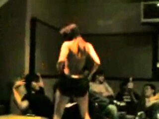 Indonesian Babe's Striptease Under the Meteor Shower