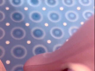 Using My Favorite Clit Sucking Toy Overstimulating My Little Clit as I Cry and Cum.