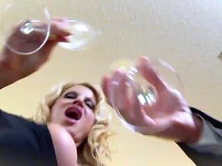 Watch New Year Cheer - Doggy, Blonde, Cowgirl Porn