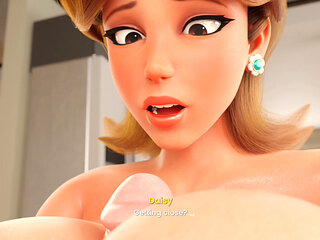 Sex hot He rubs his penis against her breasts and ejaculates on her face and body