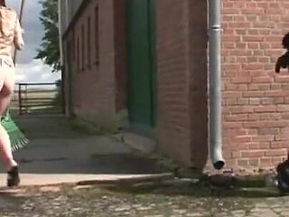 Humiliating with big red pussy