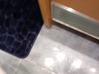 The Dirty Guy Shows You His Flaccid Cock Full of Semen and Cleans the Cumshot From the Previous Vide