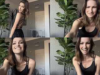 Playful Fat Humiliation - Skinny Girlfriend Teases You