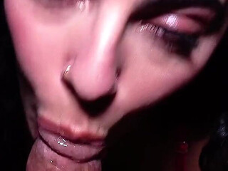 Cheating Slut Gets BBC Creampie in BDSM Birthday Sex