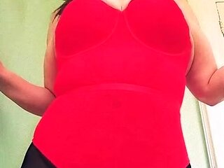Hot Brunette mature Webcam Masturbation