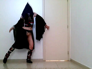 My freak way being a scare sensual gothic girl