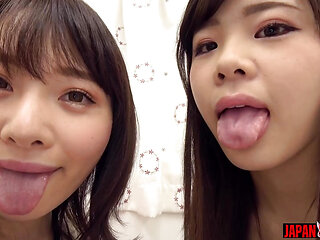 Mai and Leia's Deep Connection: From Playful Tongue Teasing to Passionate Kisses!