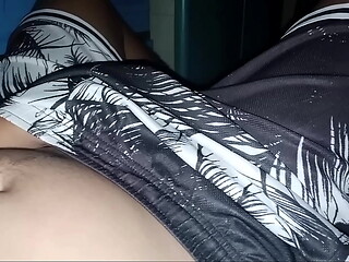 Asian pinoy hard dick jerking Creampie