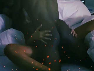 Hot milf rides my black dick amateur interracial cuckold