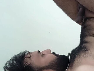 Indian Desi man enjoy masterbation with live friends