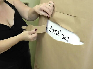 Sex Toy Story: Mature Lesbian Love Doll Play with Zara DuRose & Lacey Starr - Hardcore Dildo Fucking, Pussy Eating & Cumshot