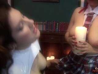 Amorous gill at eating pussy video