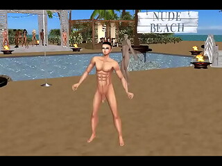 NUDE BEACH DANCING
