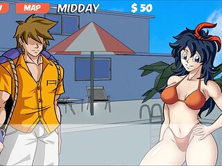Dragon chick X serving up some wild fun in Dragon Ball Part 11 by LoveskySan69