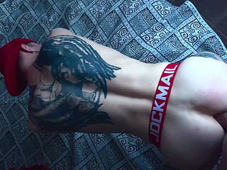 Athletic Twink Gave Himself up to His Adult Stepfather, Obediently Moving on His Cock