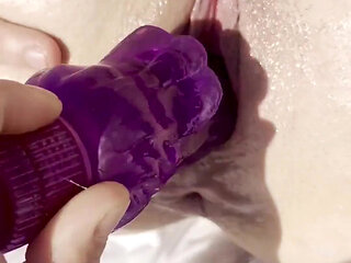 Woman Fountain Fister Around Her Pool