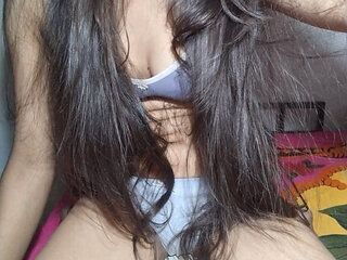 Wife Solo Showing Masterbating