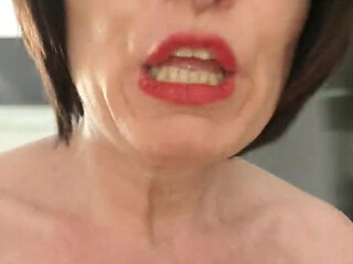 Nude run in the office with squirt