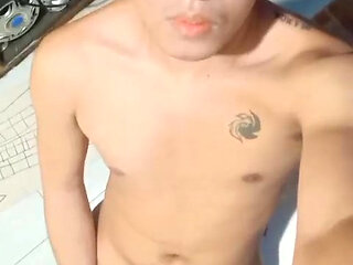 Cute Asia Twink Wanking - Studio Scene