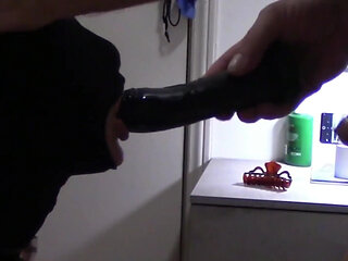 MILF Mouth-fucked with Ring Gag and Massive Throat Cumshot