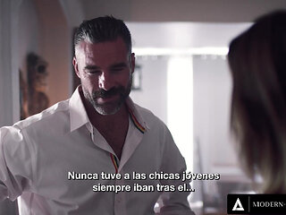 MODERN-DAY SINS - Naughty Anny Aurora Sneaks Off To Bang Her BFF's Stepdad SPANISH SUBTITLES