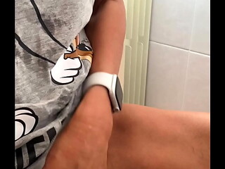 real morning masturbation . her fingers are very gently caressing a small clitoris