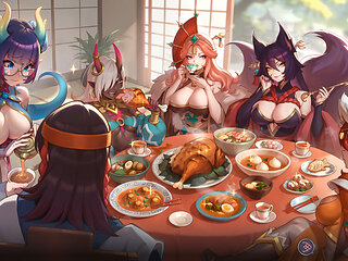 Ep9: Tea Ceremony with the Chosen 5 - a Royal Gathering in the Imperial Harem - Harem Fantasy