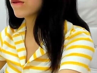 Latina with a Perfect Skinny Body Masturbates in Her Office When the Boss Is Away