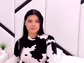Beautiful brunette in sexy solo fingering masturbation 1 wmv