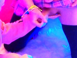 Crossdresser and his girlfriend couple