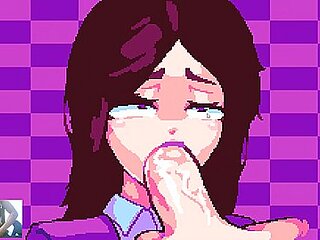 Losing A Fight And Getting Punished - Peach Dungeon With Car Toon