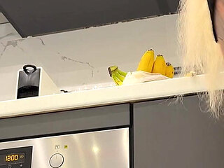 Super Hot Sexy Long Legs Blonde Takes off Her Panties to Show Her Tight Pussy Under Her Mini Skirt