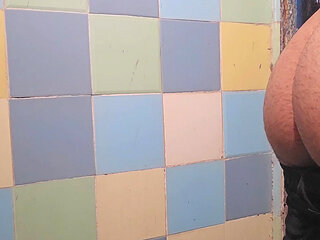 Workers in the Bathroom