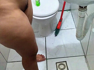 I Caught Her Doing Laundry Naked