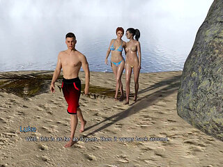 The East Block: Boyfriend Cheats His Girlfriend with Two Hotties on the Beach - Episode 34