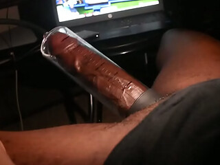 Dsteasers: Using dick pump for my 8 inch BBC while playing sims 4