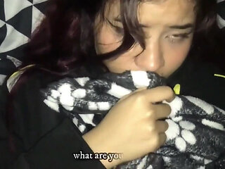 Petite Latina Naked in Her Room Gives Me Some Delicious Blowjobs and Swallows the Cum-pov