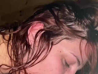 Facefuck Blowjob and Doggy Fucking