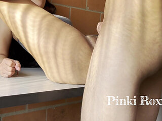 Pinki Teen Asks Me to Play with Her Big Clit and Fuck He