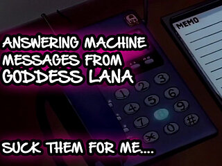 AUDIO ONLY - Answering machine messages 1 suck them for me