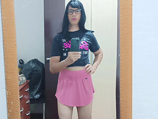 Sakura Nakamura Pink Fitness Vintage