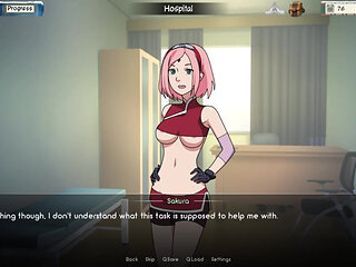 Kunoichi Trainer - Naruto Trainer v0.19.1 Part 100 Big Sakura Boobs by Loveskysan69