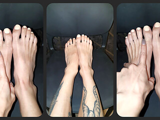 Footfetish Sexy Pedicure